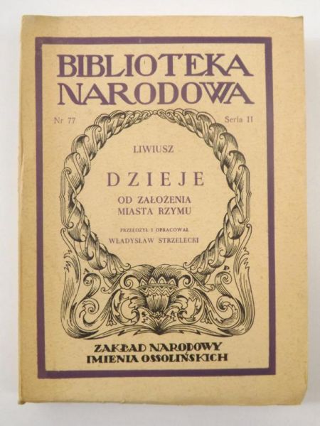 Dzieje od założenia miasta Rzymu, BN