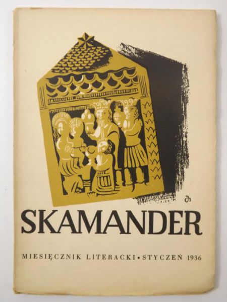 Skamander. Miesięcznik poetycki, Rok X, Tom X, Zeszyt 66, Styczeń 1936 r.