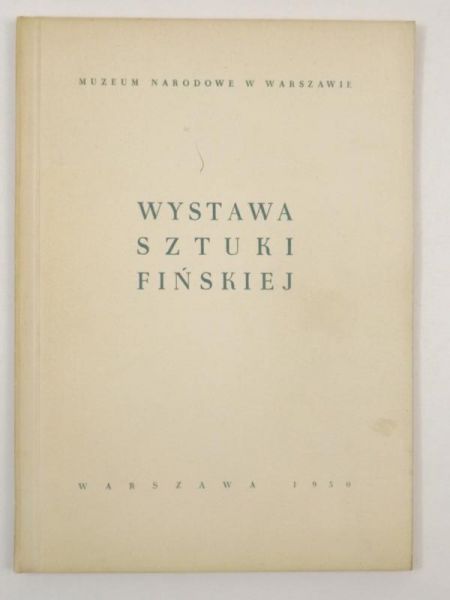 Dybowski Stefan - Wystawa sztuki Fińskiej, 1950 r.