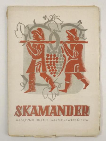 Skamander. Miesięcznik literacki marzec-kwiecień, zeszyt 68 i 69, 1936 r.
