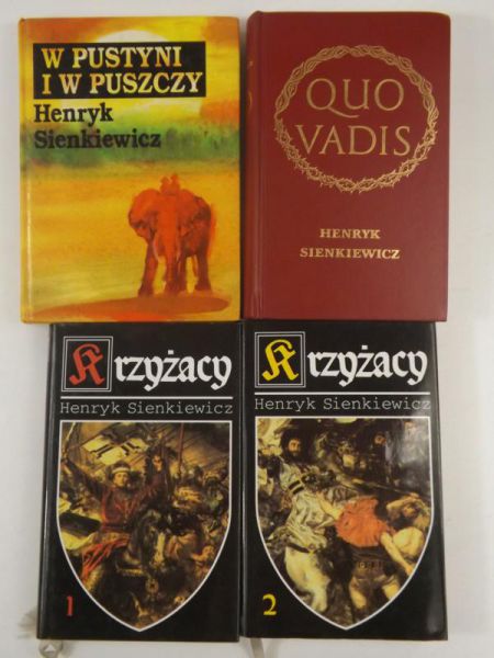 Krzyżacy Tom I-II / Quo Vadis / W pustyni i w puszczy