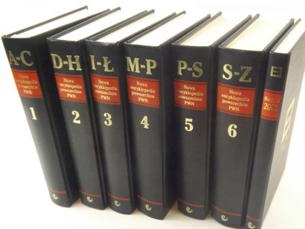 Nowa Encyklopedia Powszechna PWN, Tom I-VI + Rocznik