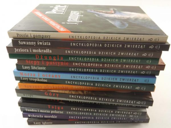 Encyklopedia Dzikich Zwierząt, 16 tomów