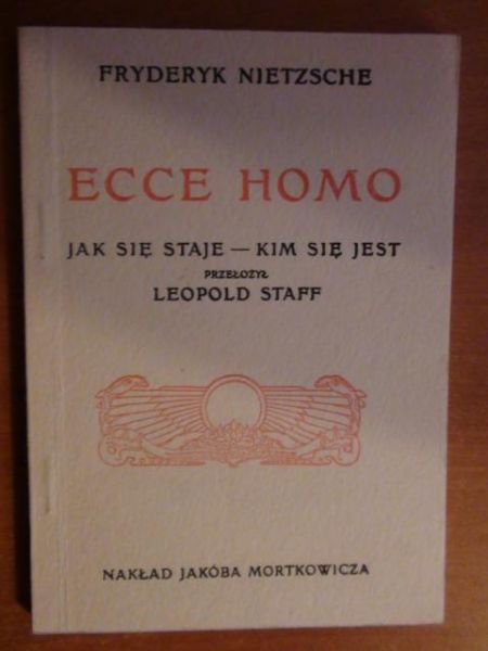 Ecce Homo - jak się staje kim się jest