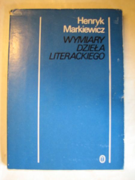 Wymiary dzieła literackiego