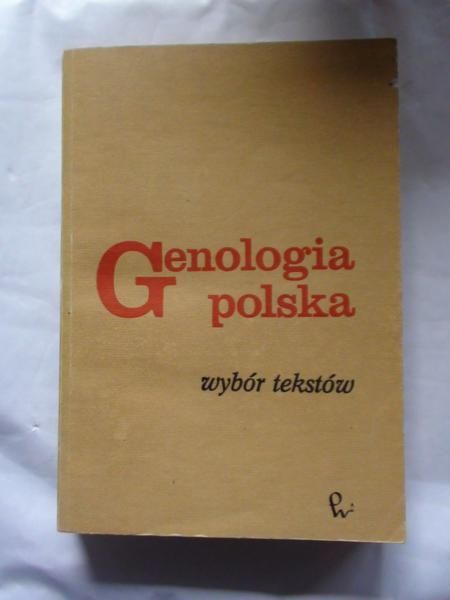 Genologia polska. Wybór tekstów