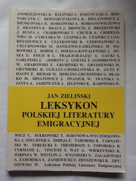 Leksykon polskiej literatury emigracyjnej