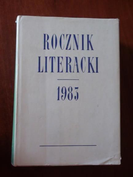 Lam Andrzej (red.)  -  Rocznik literacki 1983