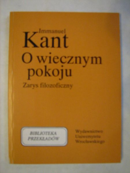 O wiecznym pokoju