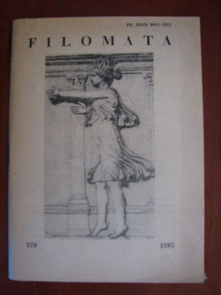 Gansiniec Zofia  - Filomata