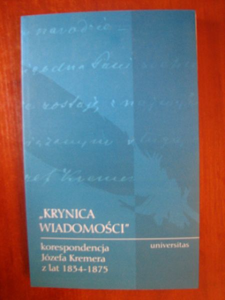 Kremer Józef - Krynica Wiadomości