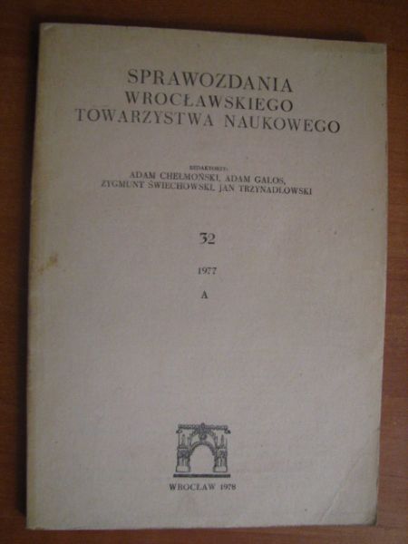Sprawozdania Wrocławskiego Towarzystwa Naukowego