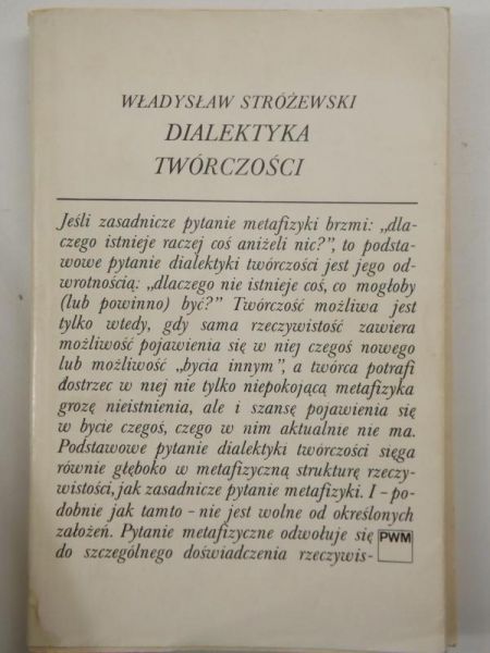 Dialektyka twórczości