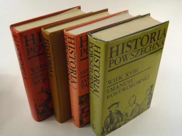 Wójcik Zbigniew,   - Historia Powszechna, 4 tomy