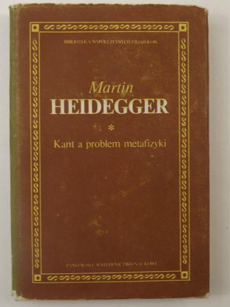 Kant a problem metafizyki, BWF