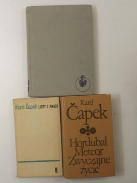 Capek Karel - Fabryka absolutu / Listy z Anglii / Hordubal Meteor zwyczajne życie