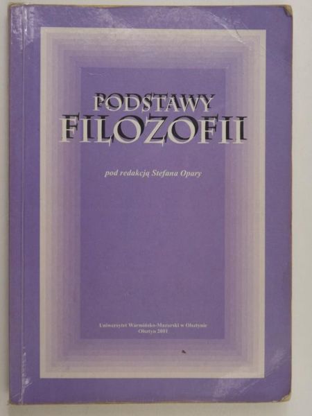 Podstawy filozofii