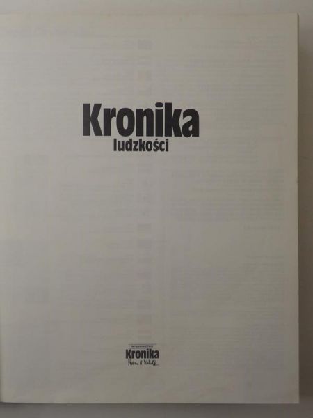 Kronika ludzkości