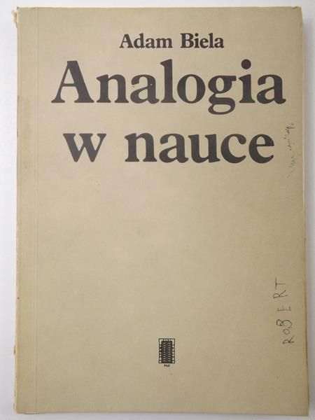 Biela Adam - Analogia w nauce