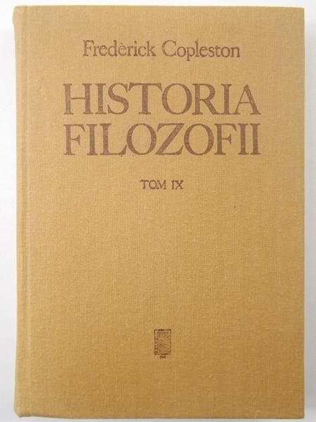 Historia filozofii Tom IX