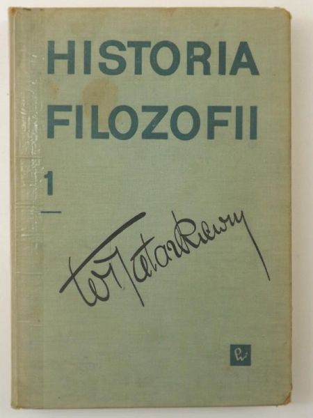 Historia filozofii, tom I