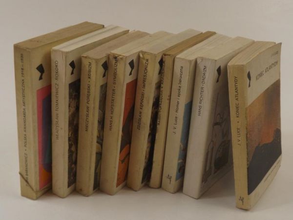Luce J. V., Richter Hans, Poprzęcka Maria i in. - Historia sztuki, 9 książek