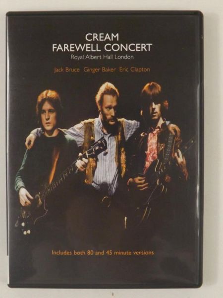 Cream Farewell Concert, Royal Albert Hall London, CD