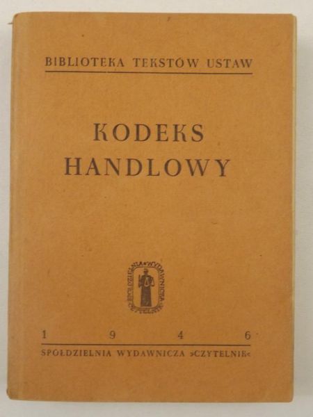 Kodeks Handlowy, 1946 r.
