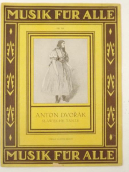 Dvorak Anton - Slawische Tanze, 1928 r., Nuty