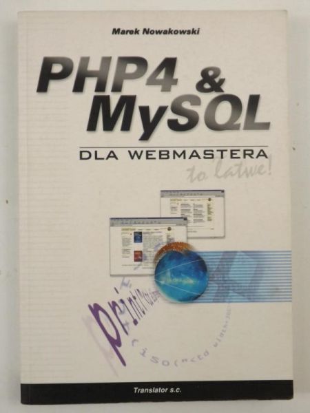 PHP4 & MySQL dla webmasterów