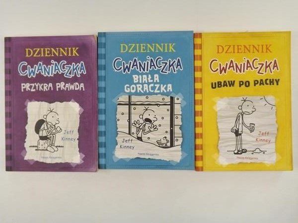 Kinney Jeff - Dziennik cwaniaczka, 3 części