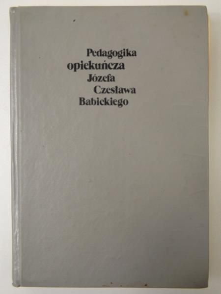 Pedagogika opiekuńcza