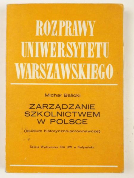 Zarządzanie szkolnictwem w Polsce