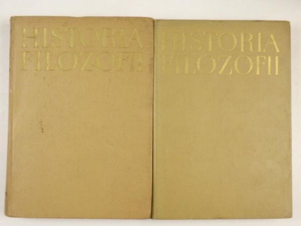 Historia filozofii, tom 2-3