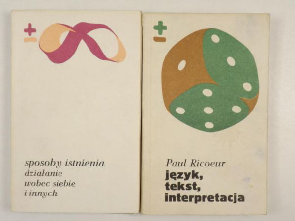 Ricoeur Paul - Sposoby istnienia, działanie wobec siebie i innych, Język, tekst, interpretacja, BMW