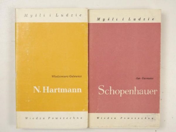 Galewicz Włodzimierz - Schopenhauer, N. Hartmann, MiL