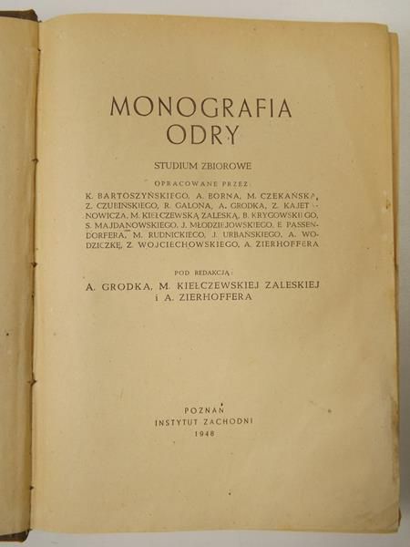 Grodek A., Kełczewska   nn - Monografa Odry, 1948