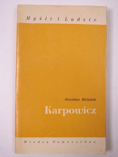 Michalski Stanisław - Karpowicz, MiL