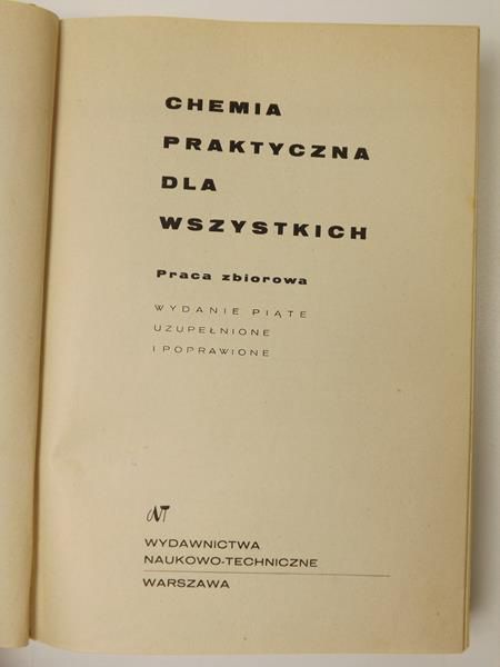 Bańkowsk Zdzsław, Dukwcz   n. - Chema praktyczna dla wszystkch