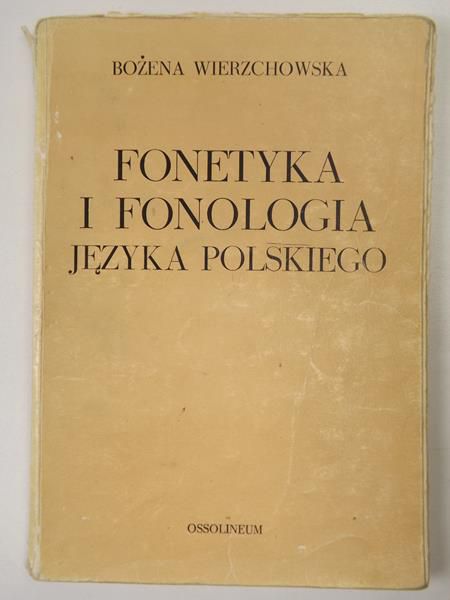 Fonetyka i fonologia języka polskiego
