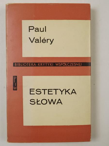 Valéry   - Estetyka słowa, BKW