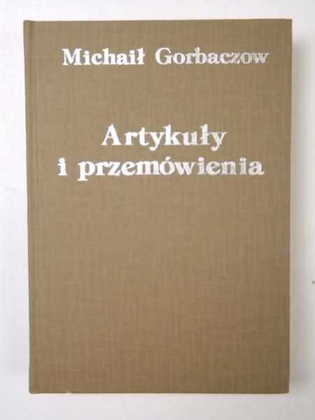 Artykuły i przemówienia
