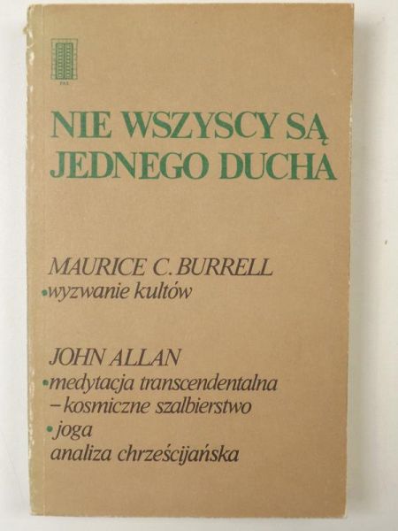 Burrell M., Allan J. - Nie wszyscy są jednego ducha