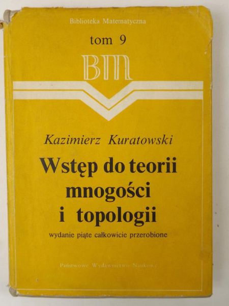 Wstęp do teorii mnogości i topologii. T. 9, BM