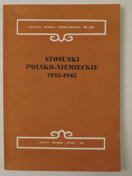 Czubiński Antoni,   - Stosunki polsko-niemieckie 1933-1945