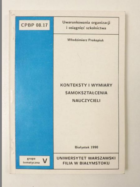 Konteksty i wymiary samokształcenia nauczycieli