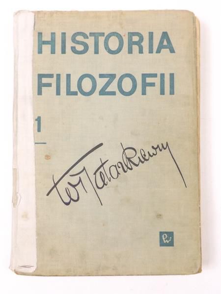 Historia filozofii, t. I