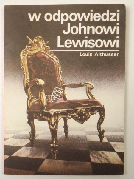 W odpowiedzi Johnowi Lewisowi