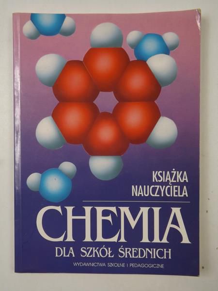 Chemia. Dla szkół średnich. Książka nauczyciela