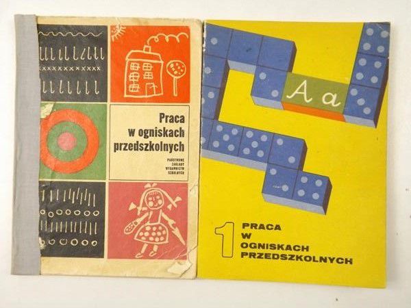 Praca w ogniskach przedszkolnych, zestaw dwóch książek